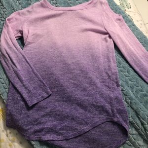 Justice Ombré lightweight sweater Sz8